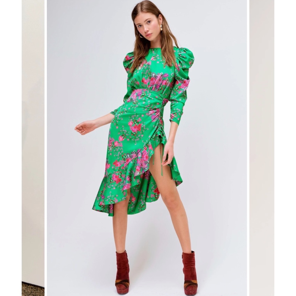 For Love & Lemons Ross Midi Dress